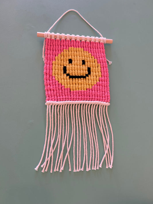 SMILEY FACE TAPESTRY