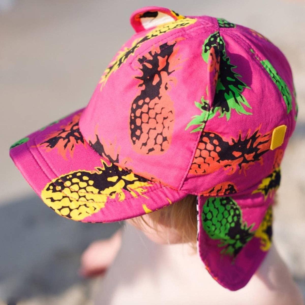 children's sun hat with neck protection