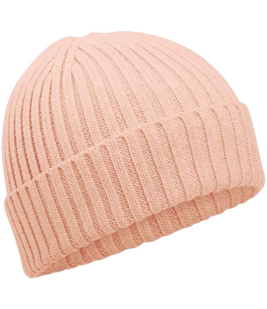 Kids Organic Cotton Beanie: Peach