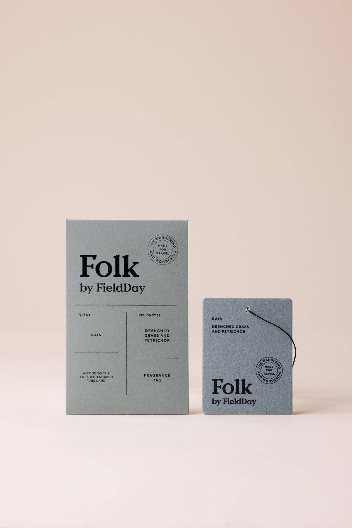 FieldDay Ireland - Rain Folk Fragrance Tag