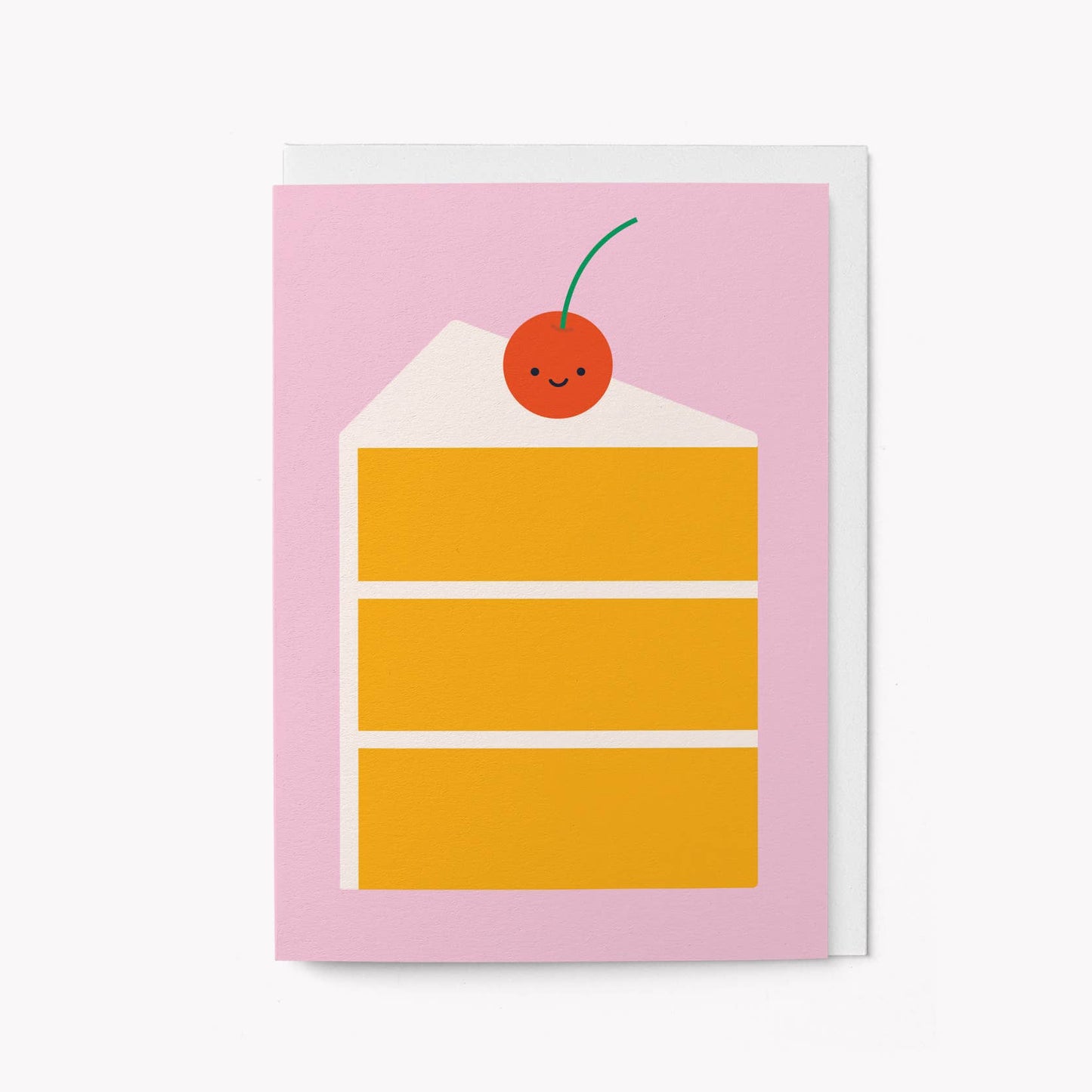 Graphic Factory - Cherry on top - Birthday card: Biodegradable cello