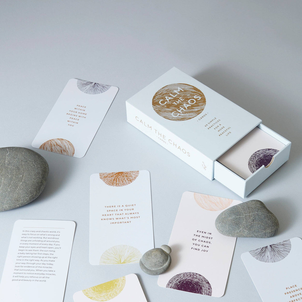 Calm the Chaos Cards - 65 Simple Practices for a More Peaceful Life