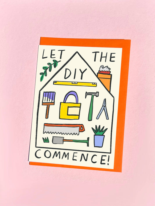 Kitty Kenda Papergoods - New Home DIY Greeting Card