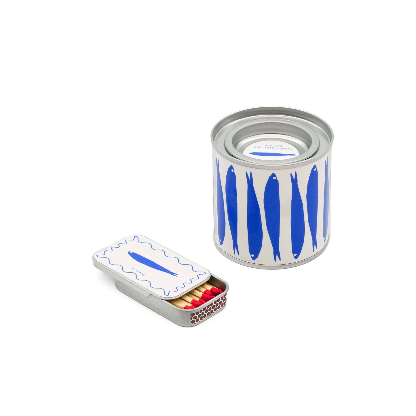to:from - SARDINES matchbox