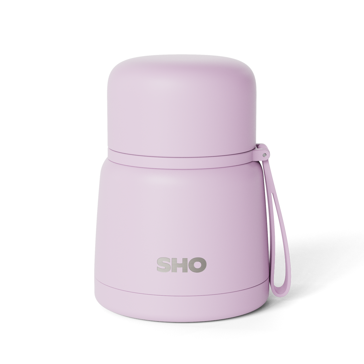 SHO - Food Flask┃Insulated Reusable Food Container: Colours / Pale Lavender / 400ml