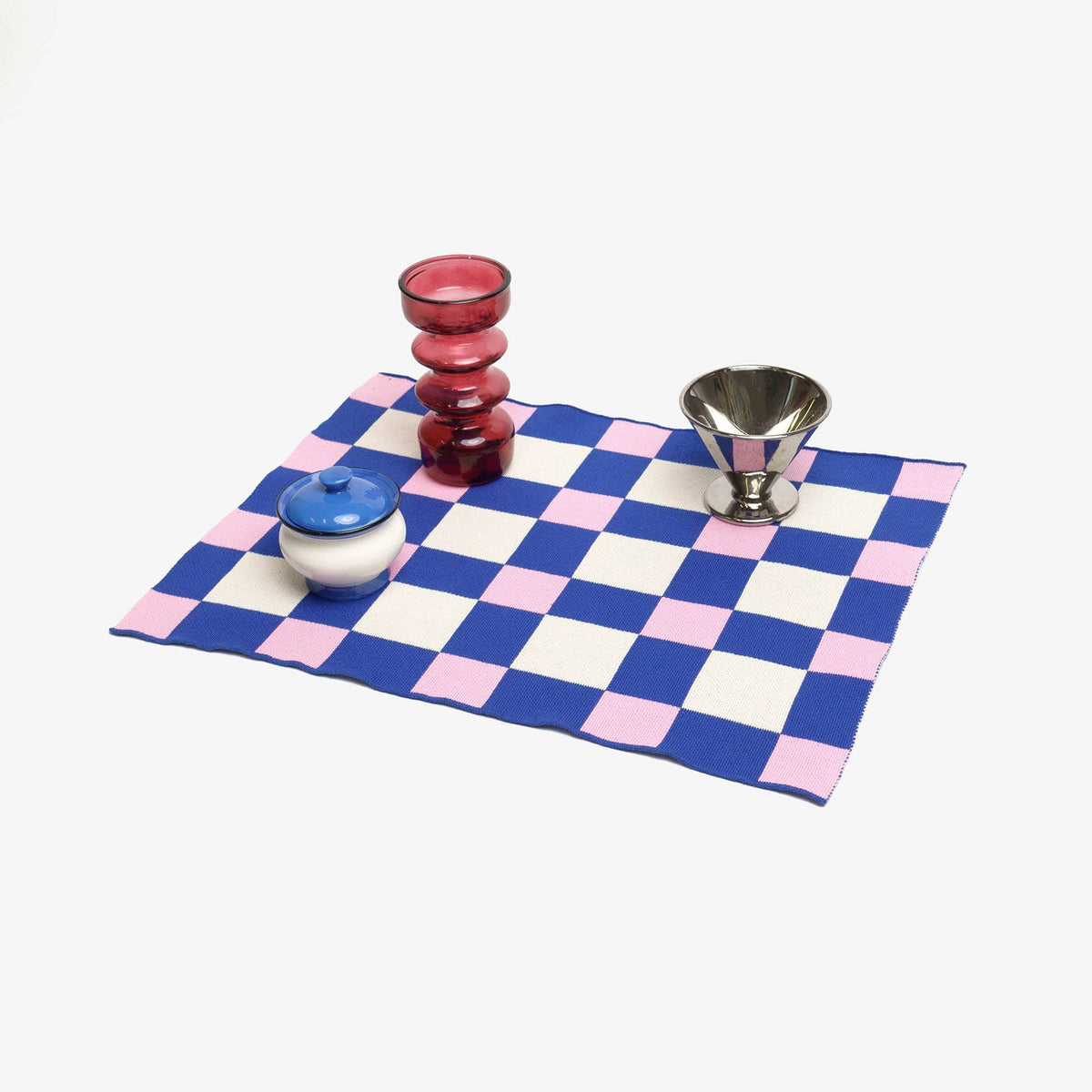 Sprinkles - Cotton Knitted Placemats - Set of 4 - Waffle - 45 x 35 cm