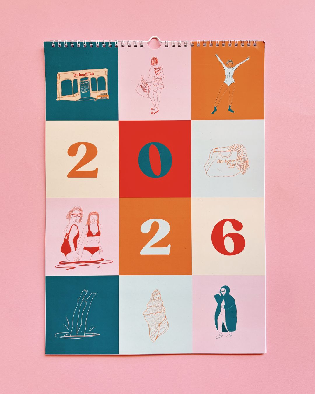 Harbour & Tide 2026 Calendar: Release, Ritual,  Restore.