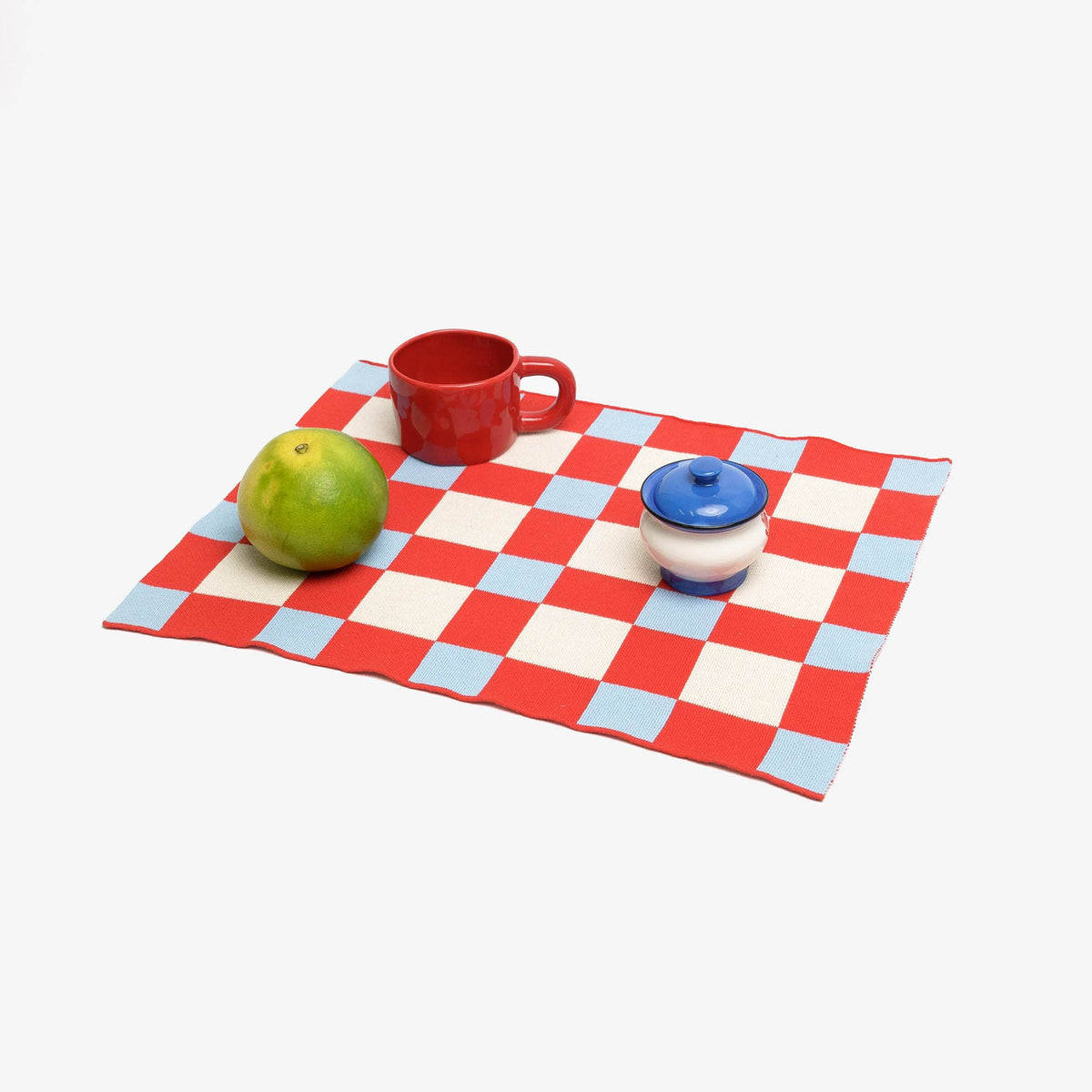 Sprinkles - Cotton Knitted Placemats - Set of 4 - Waffle - 45 x 35 cm