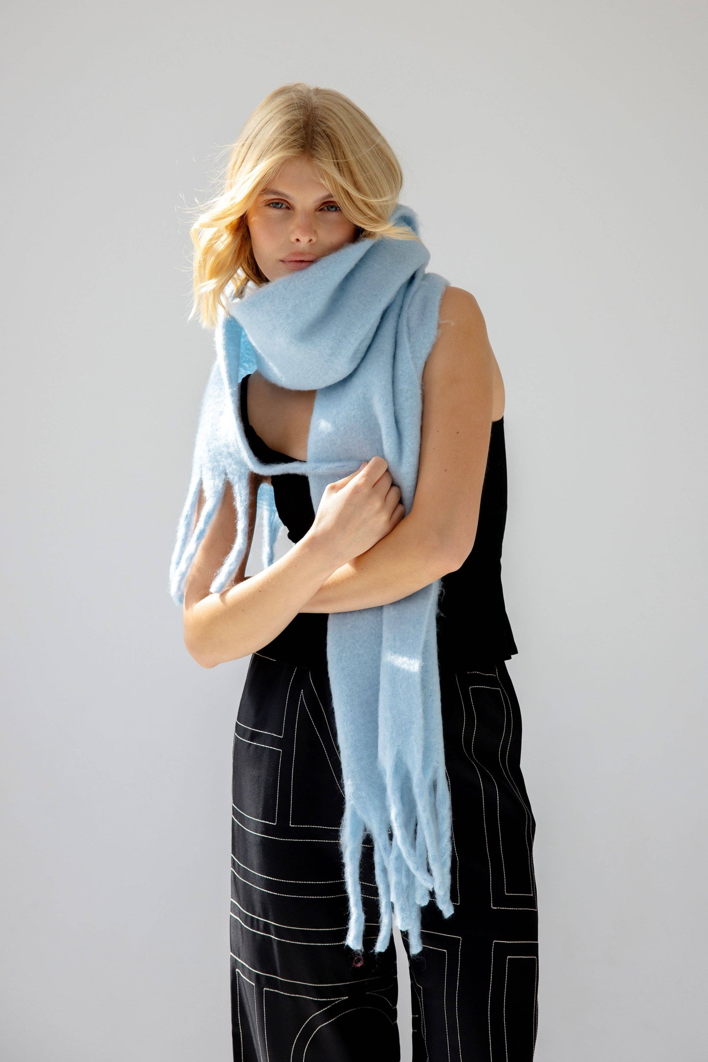 Arctic Fox Reykjavik Scarf Glacier Blue