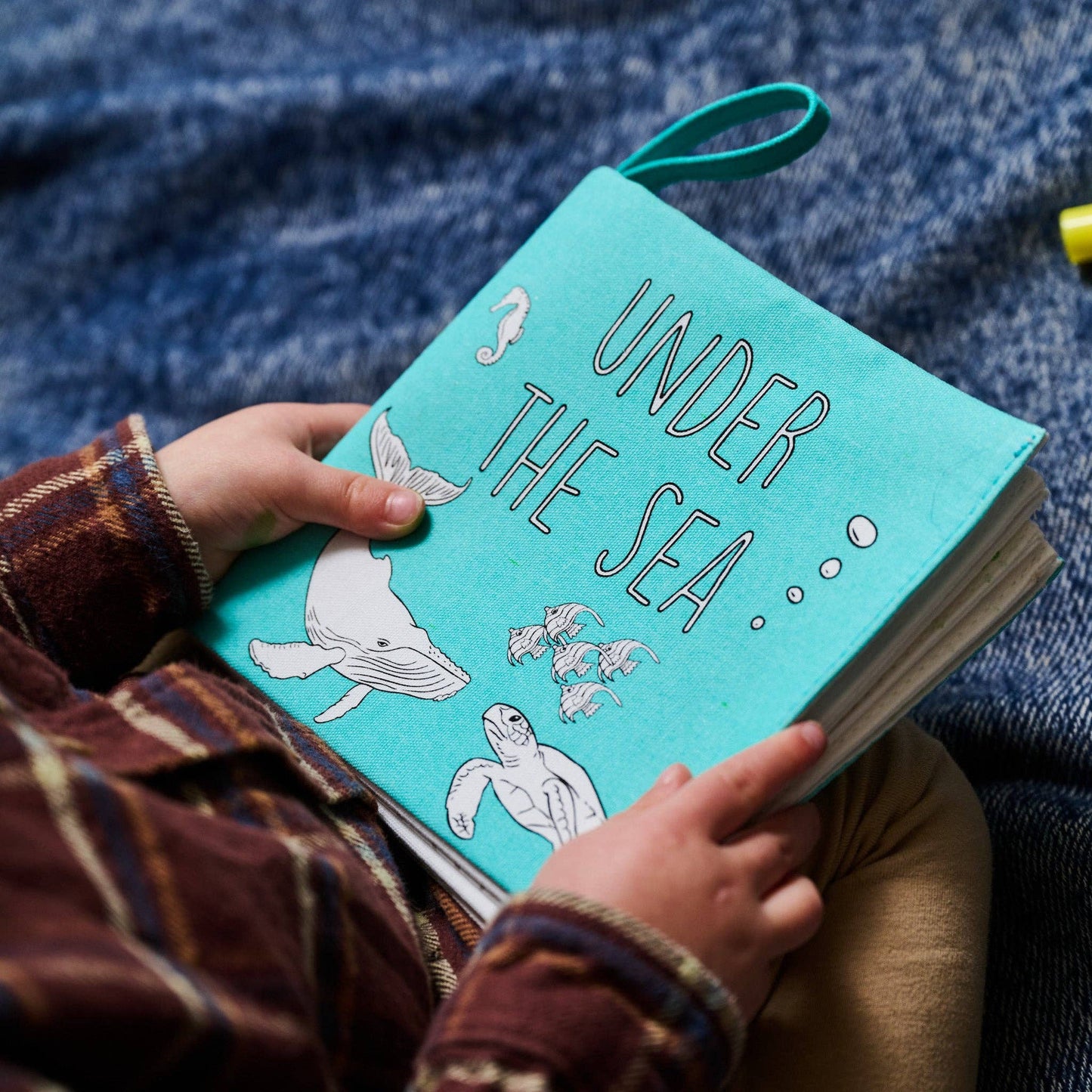 UNDER THE SEA FABRIC BOOK