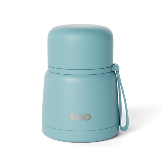 SHO - Food Flask┃Insulated Reusable Food Container: Colours / Arctic Mist / 400ml