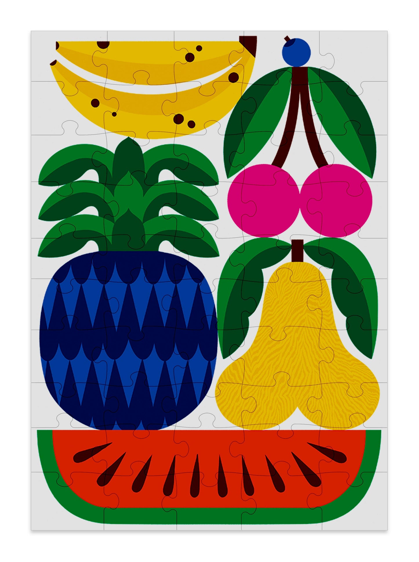 Cloudberries Jigsaw Puzzles - Fruit 50 Piece Jigsaw Puzzles for Kids