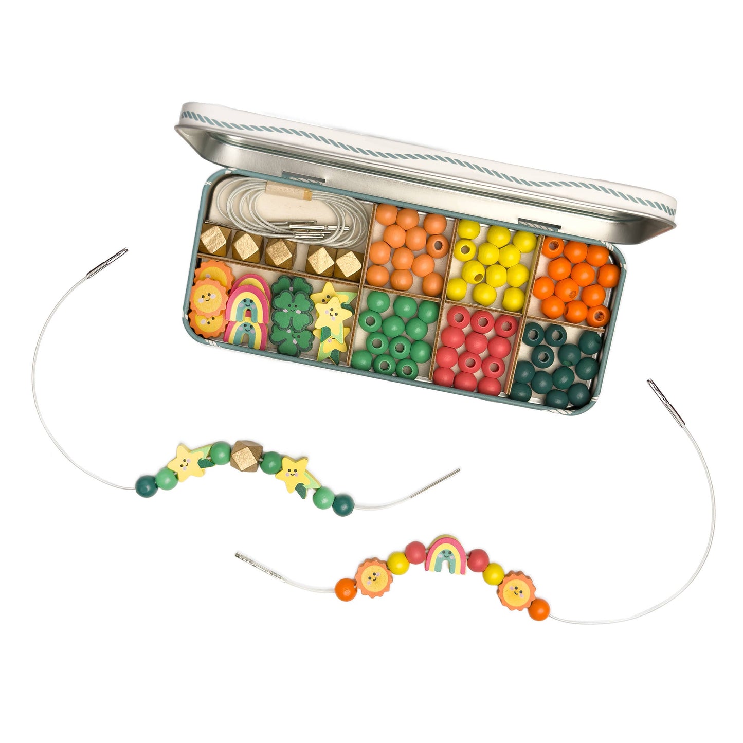 Cotton Twist Good Vibes Bracelet Beading Kit