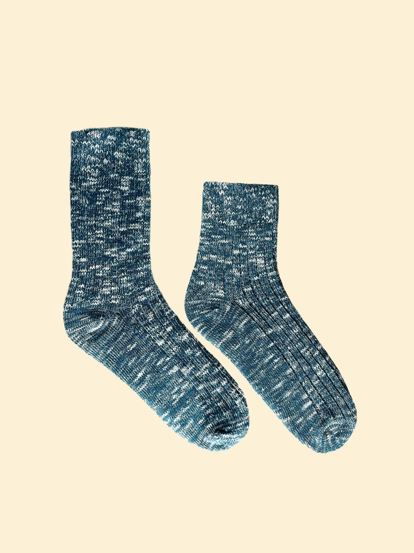 Sock Sisters - Blue Chunky Knit Socks