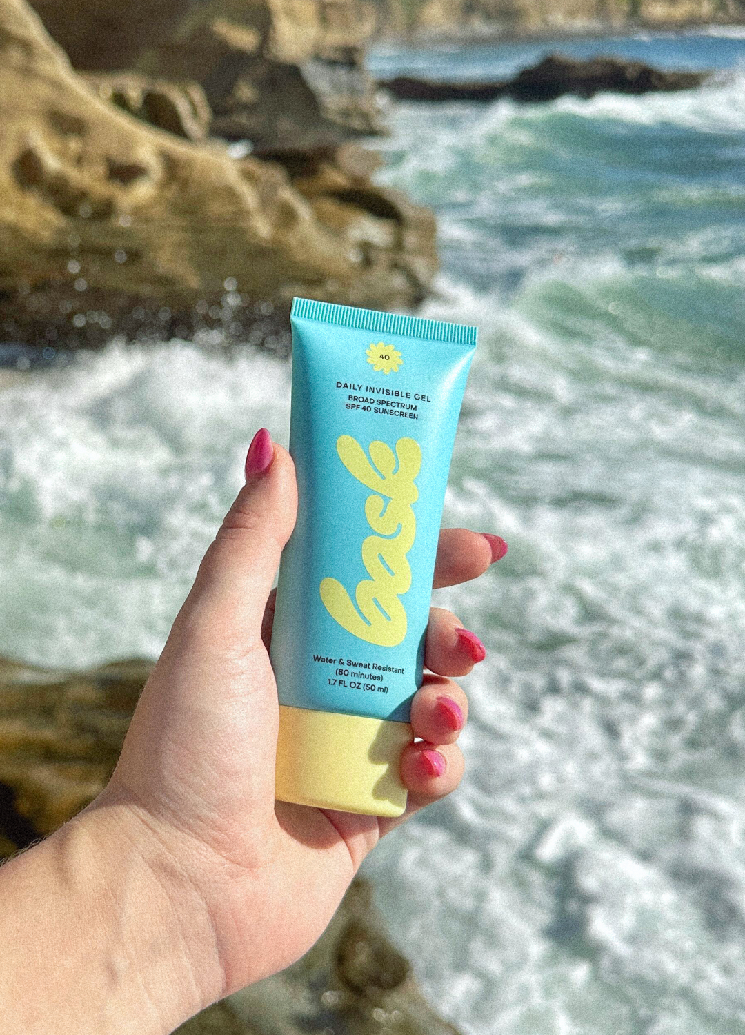 Bask Sunscreen - Bask SPF 40 Daily Invisible Gel Face Sunscreen