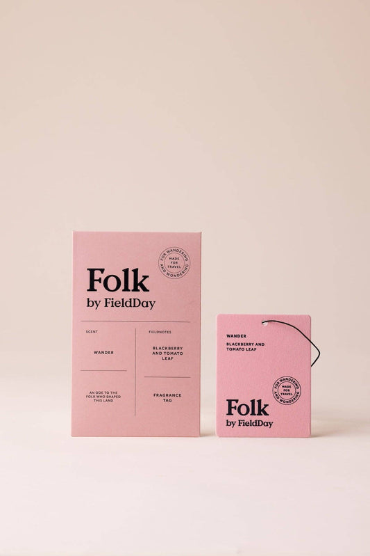 FieldDay Ireland - Wander Folk Fragrance Tag