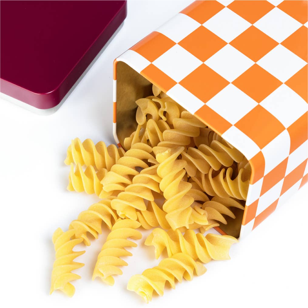 Sophie Home Ltd - Airtight Tin Storage Container: Orange