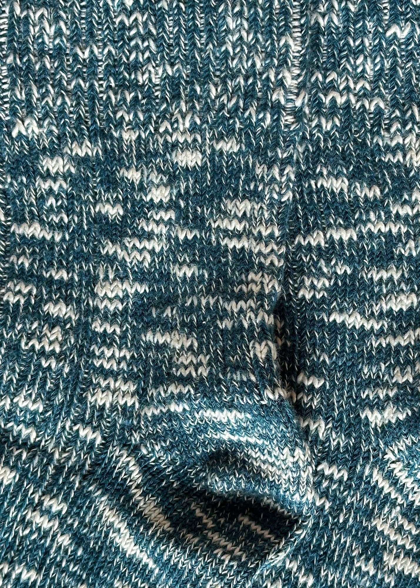 Sock Sisters - Blue Chunky Knit Socks