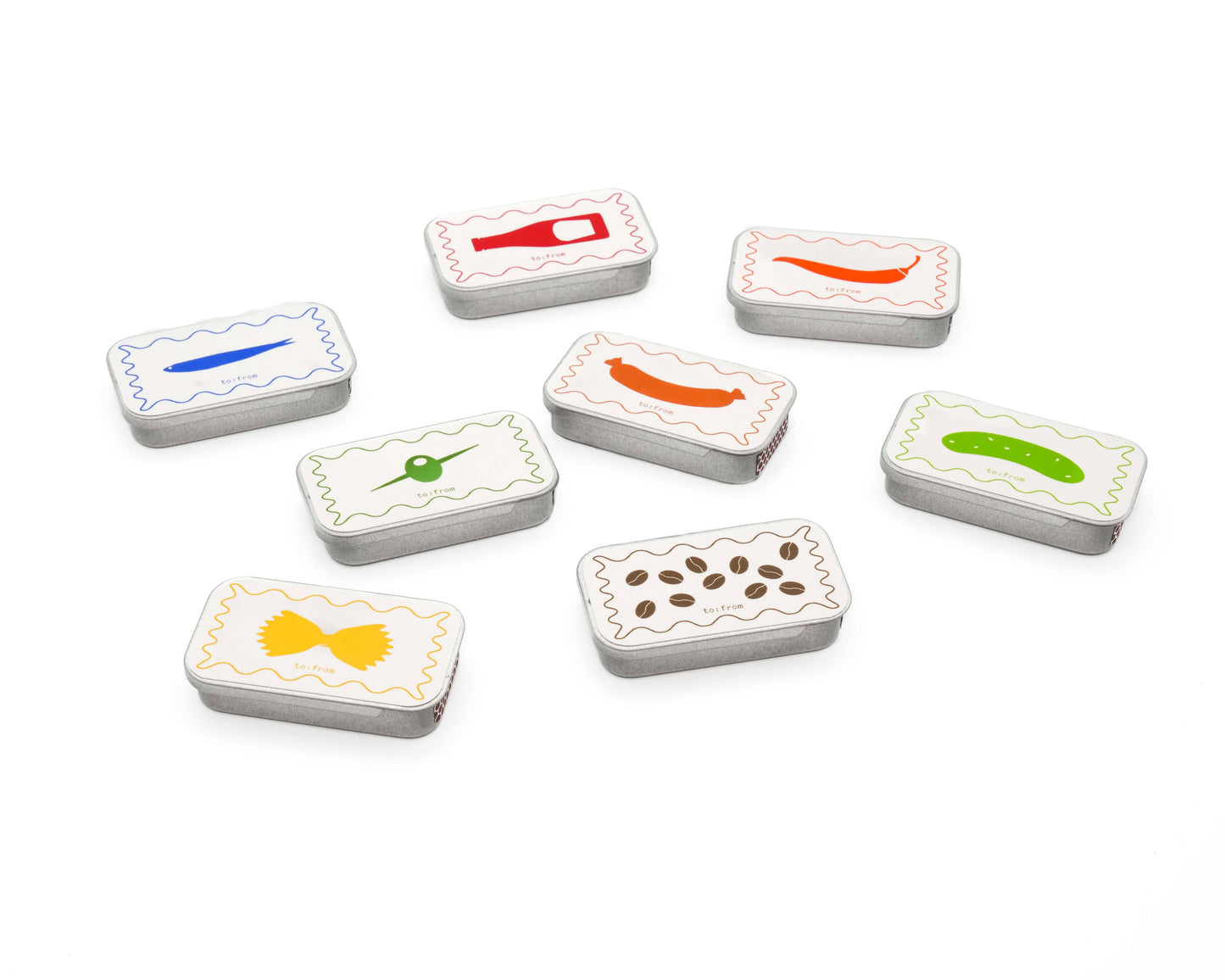 to:from - SARDINES matchbox