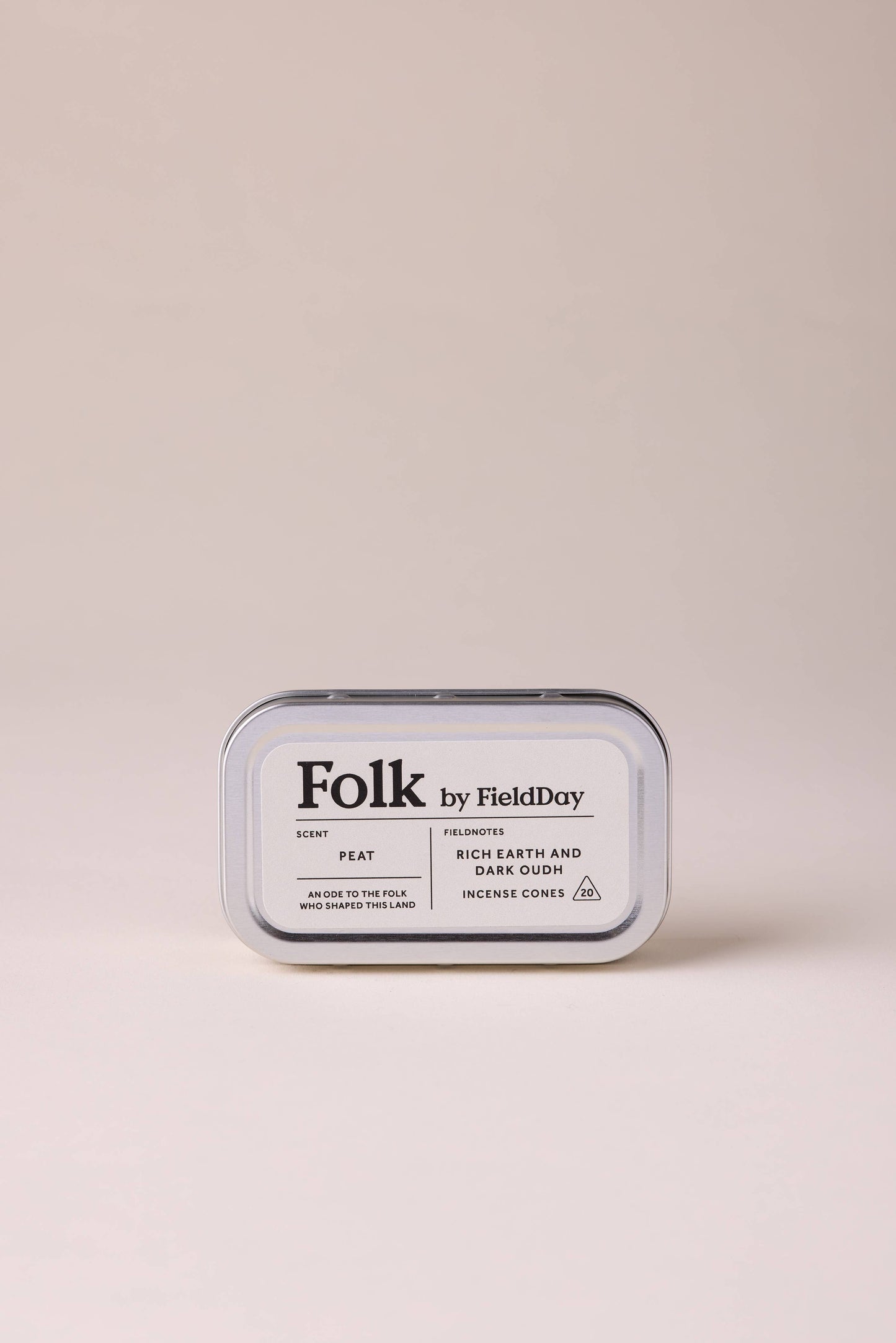 FieldDay Ireland - Peat Folk Tin of Incense Cones