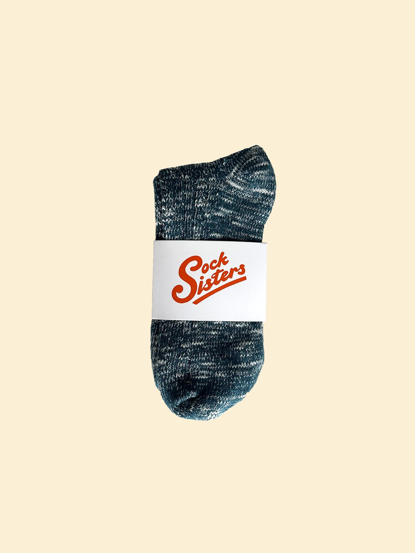 Sock Sisters - Blue Chunky Knit Socks