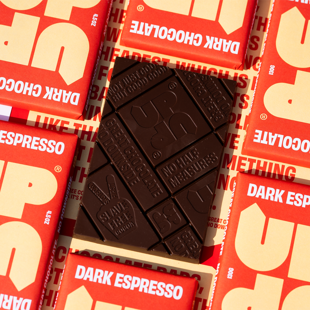 UP-UP Chocolate - Espresso Dark Chocolate 120G