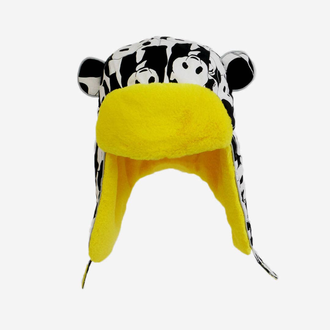 Little Hotdog Watson Children's hat - Arctic Cub - Panda Pop Yellow