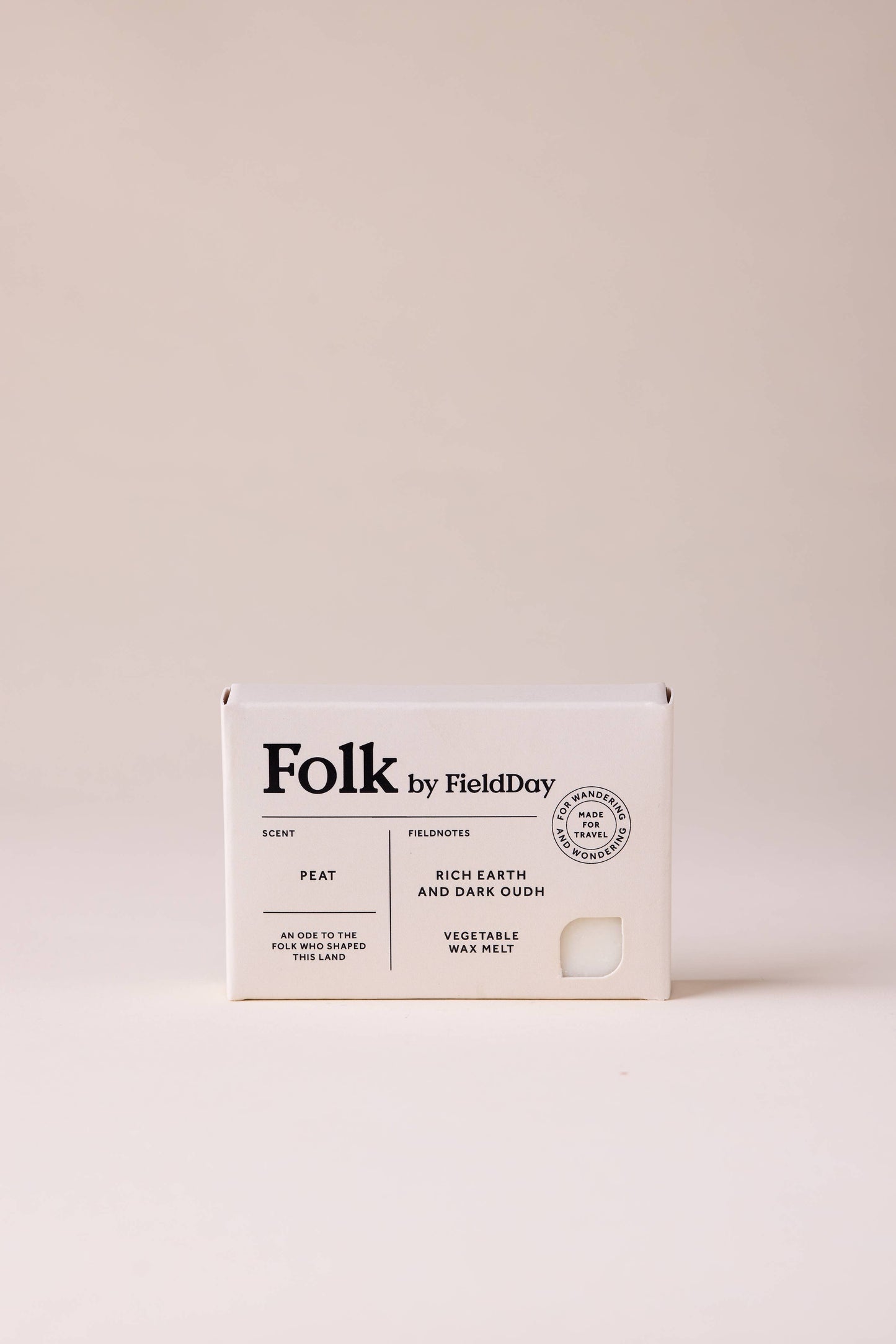 FieldDay Ireland - Peat Vegetable Wax Folk Wax Melt