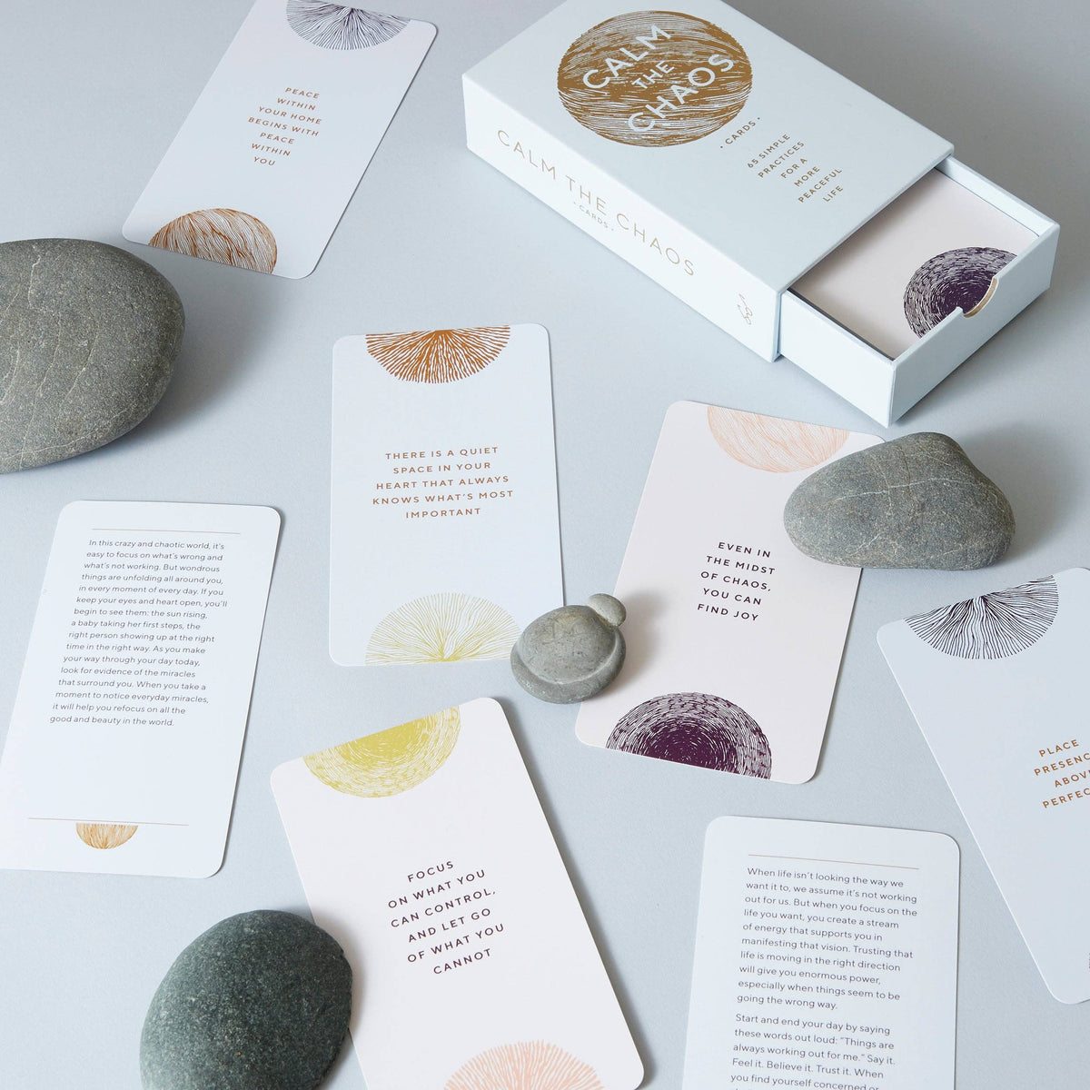 Calm the Chaos Cards - 65 Simple Practices for a More Peaceful Life