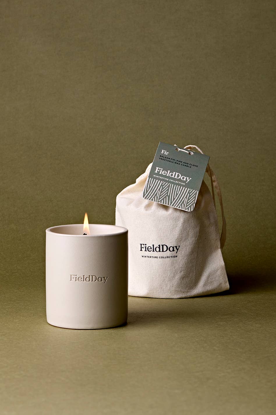 FieldDay Ireland - Christmas Fir Soy Wax Large Candle