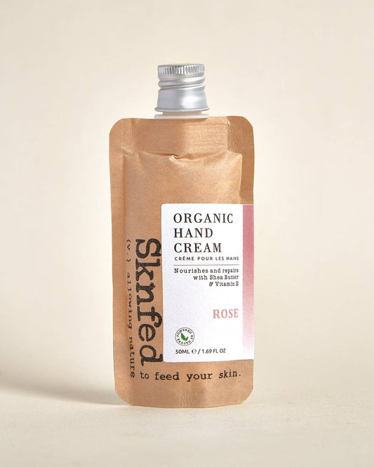 Sknfed Organic Hand Cream - Rose