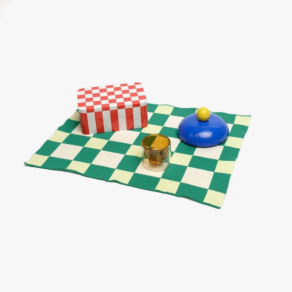 Sprinkles - Cotton Knitted Placemats - Set of 4 - Waffle - 45 x 35 cm