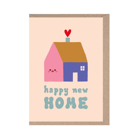 Rumble Cards - Happy New Home - Cute Home - Happy House - Fist Home - Love