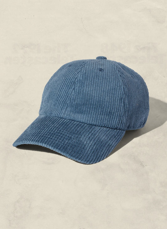 Weld Mfg Corduroy Dad Hat - Slate Blue