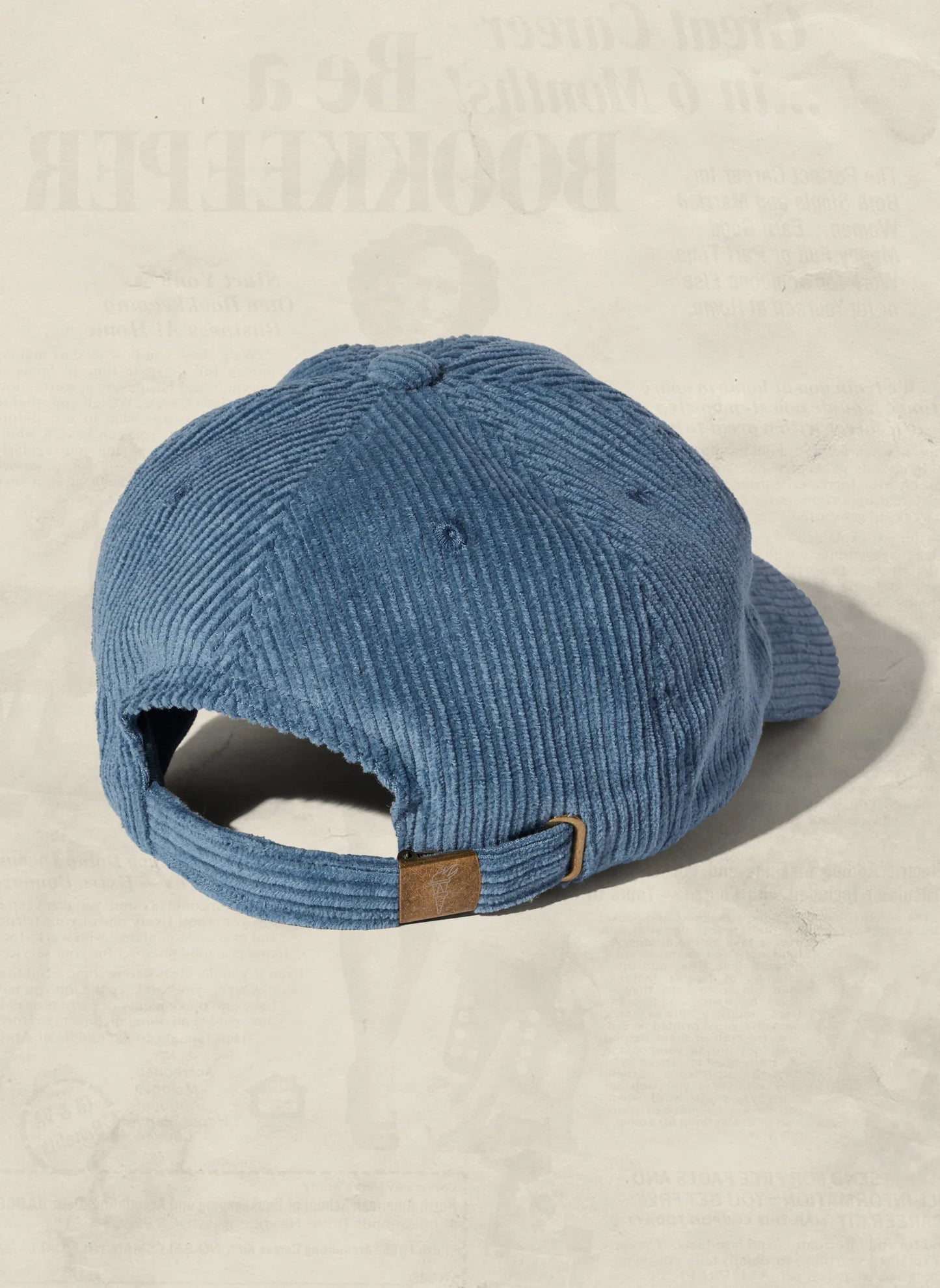 Weld Mfg Corduroy Dad Hat - Slate Blue