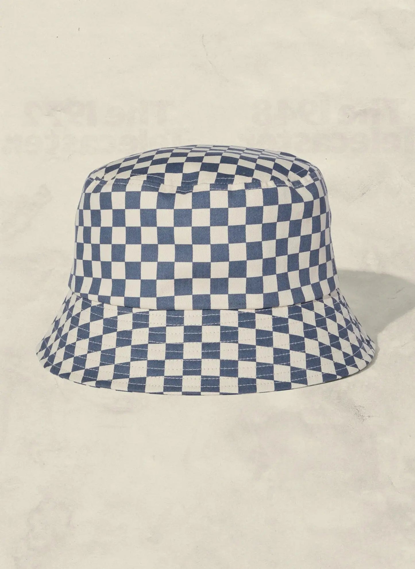 Weld Mfg Checkerboard Kids Bucket Hat - Slate