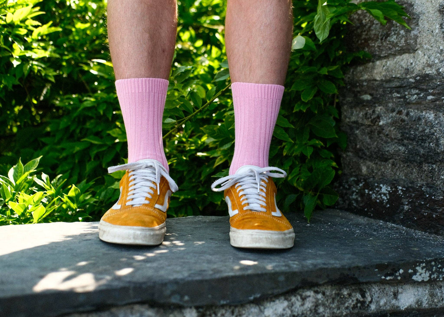 Sock Sisters - Pink Wide Rib Socks