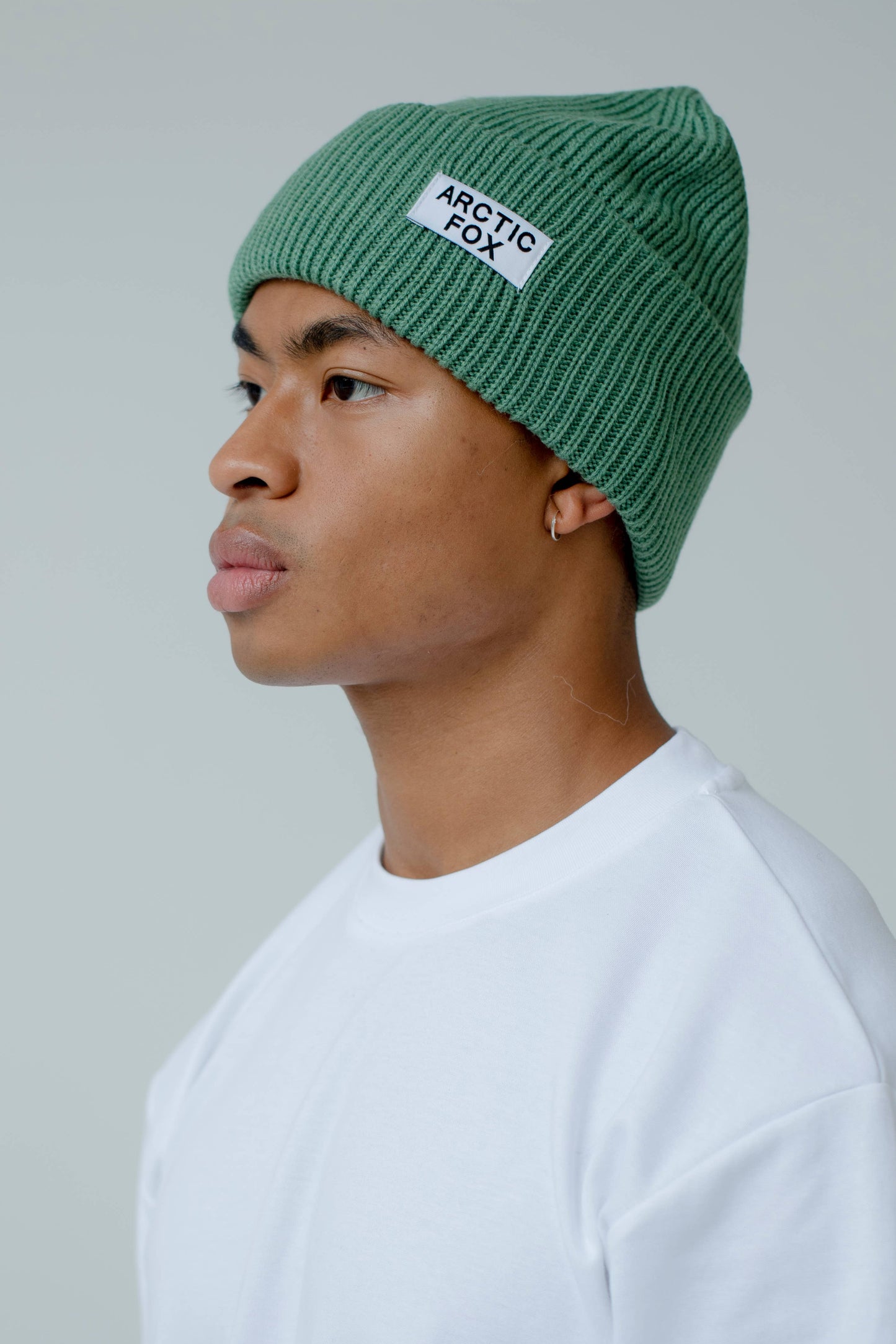 ARCTIC FOX & CO. - Recycled Bottle Beanie - Forest Fern - AW24