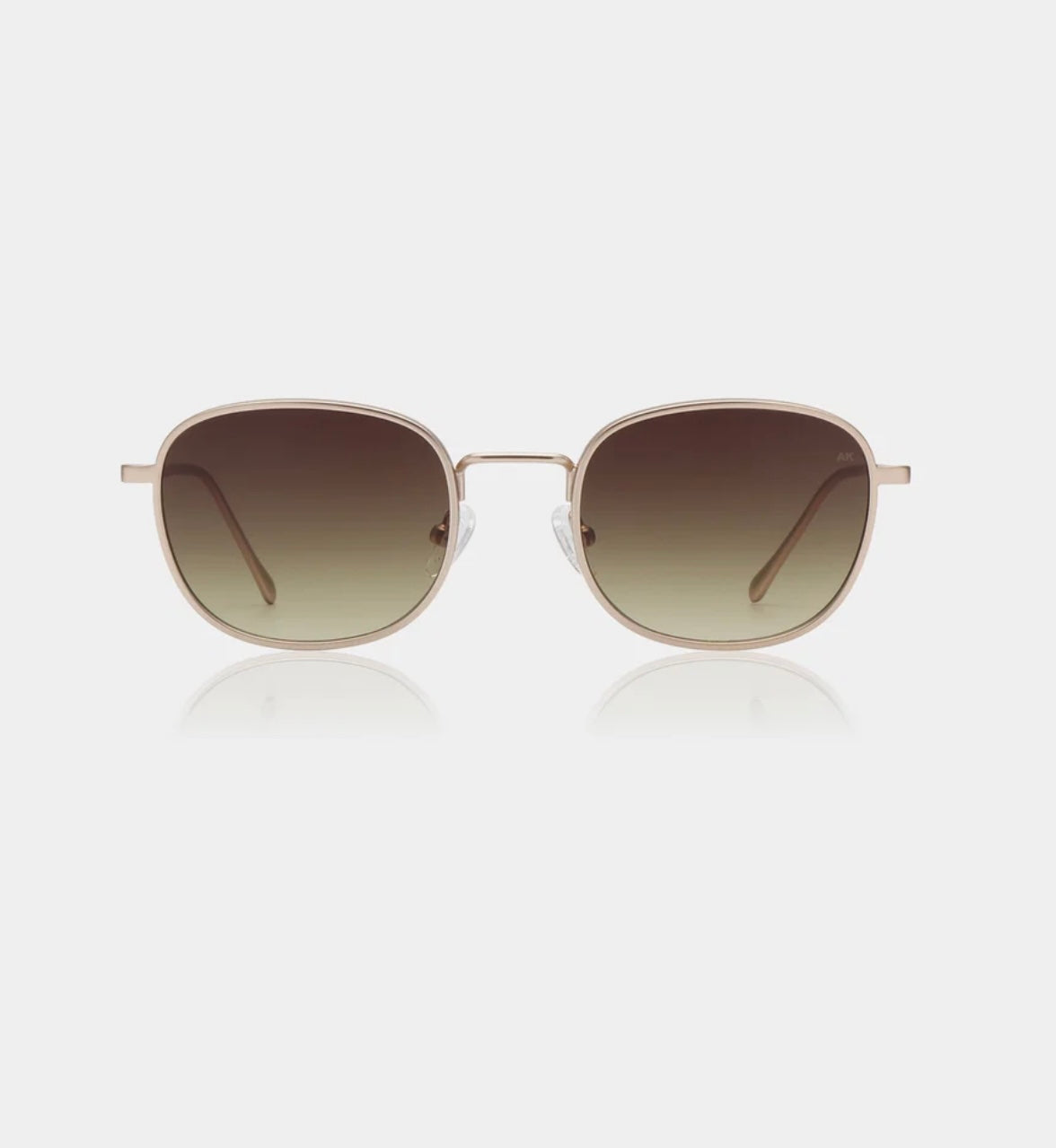A.KJAERBEDE SUNGLASSES HELLO MATTE GOLD