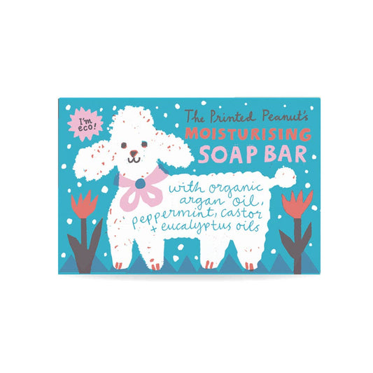 The Printed Peanut Moisturising Peppermint & Eucalyptus Natural Handmade Soap Bar