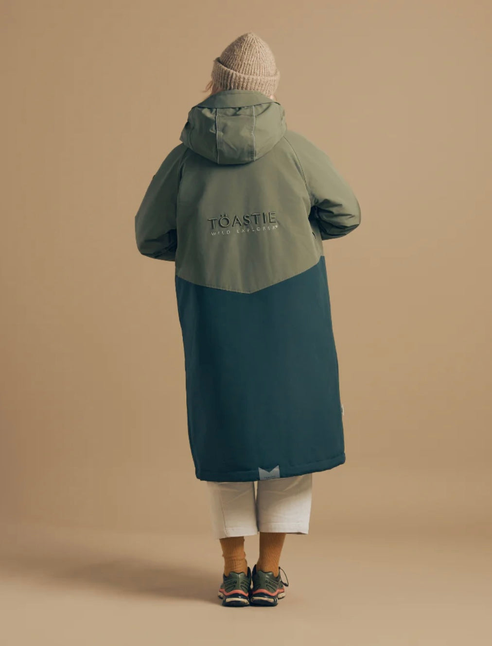 TOASTIE ADULT WATERPROOF CHANGING ROBE - ANTIQUE OLIVE