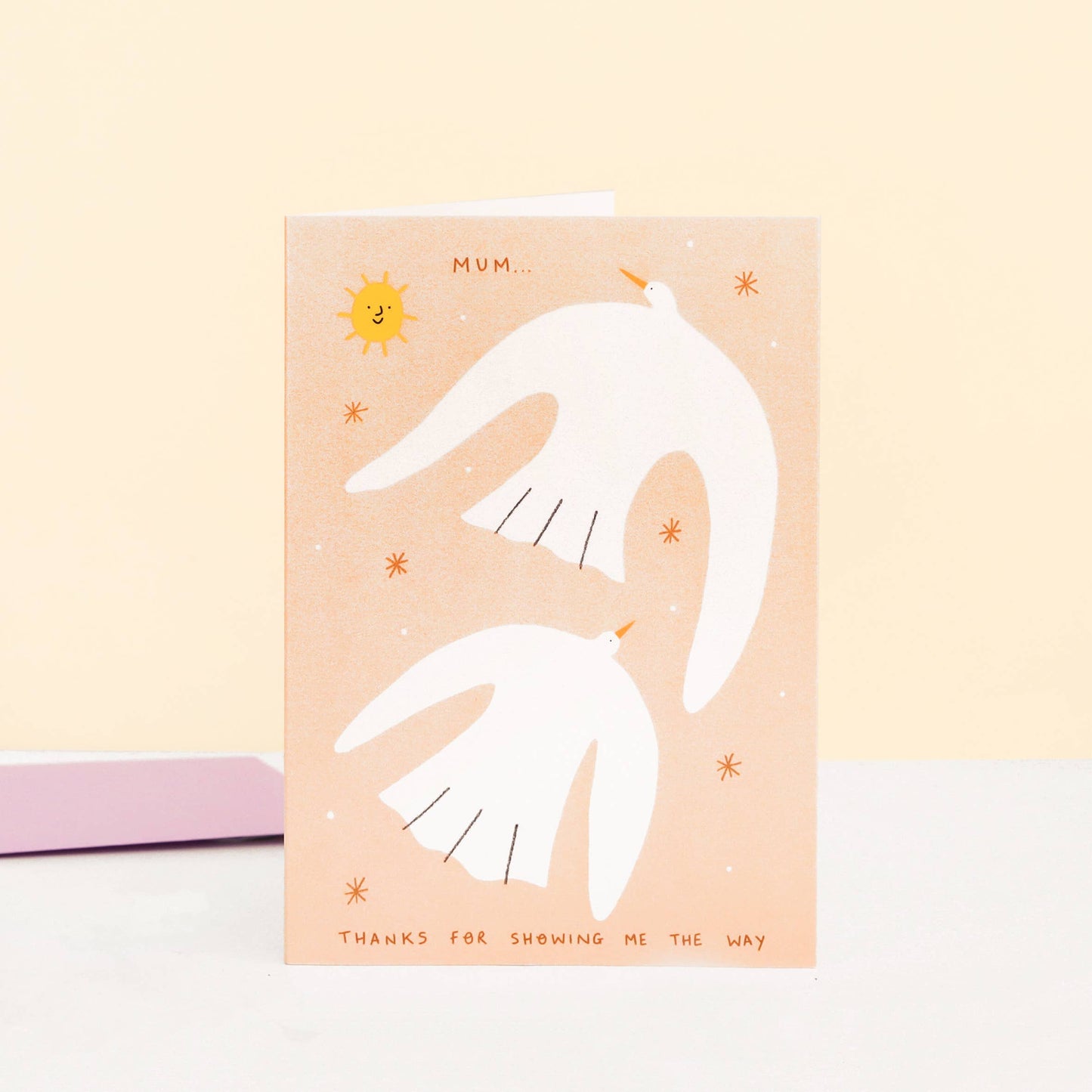 Little Black Cat Illustrated Goods - Mum, Thanks For Showing Me The Way Card | Mother’s Day Card
