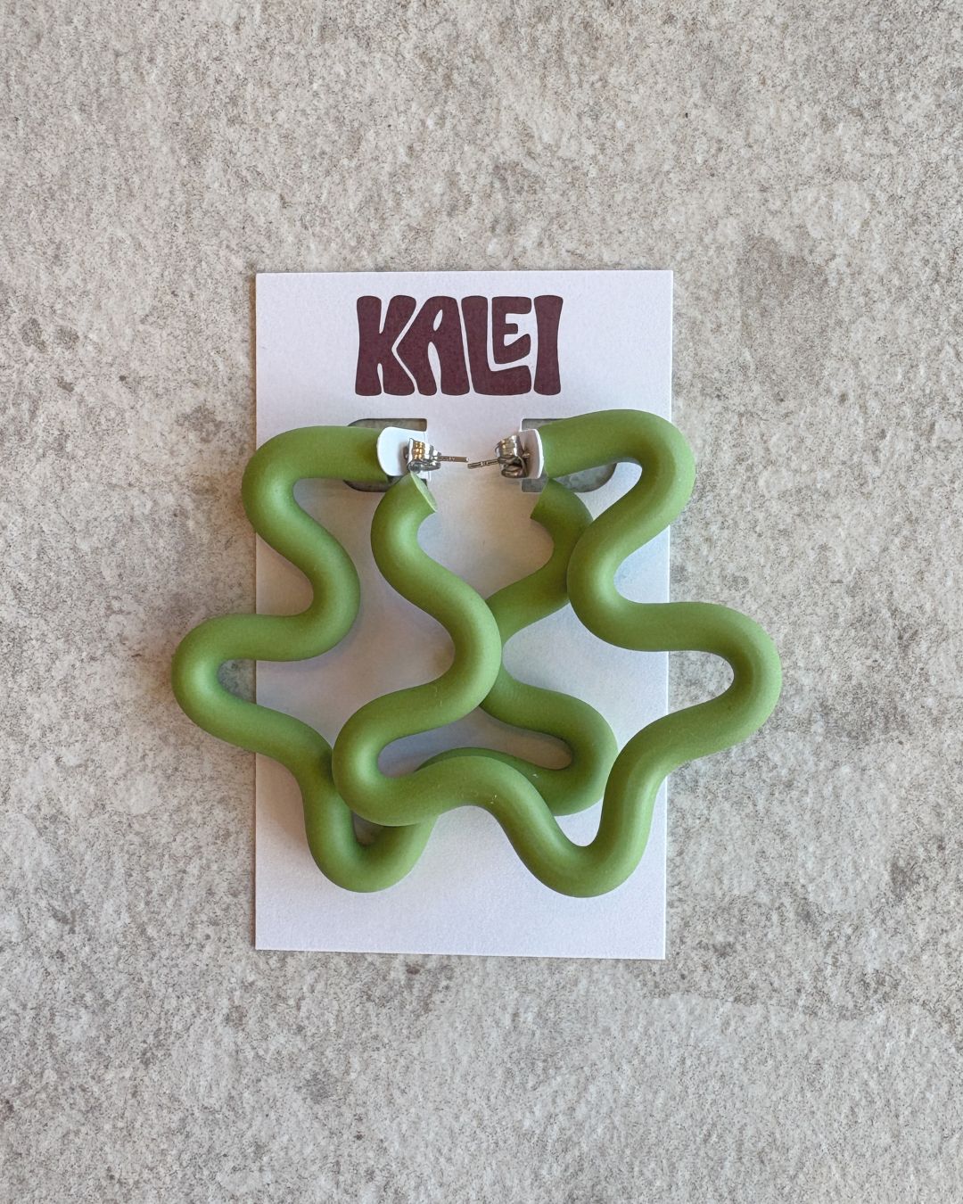 Kalei Wiggle Earrings - Various colours