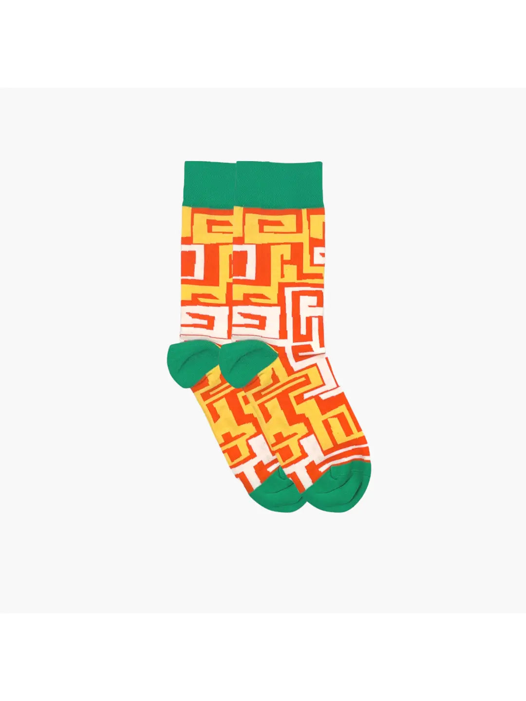Afropop Socks - Streetlife Orange