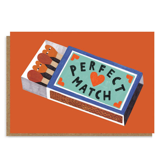 Daria Solak Illustrations - PERFECT MATCH card