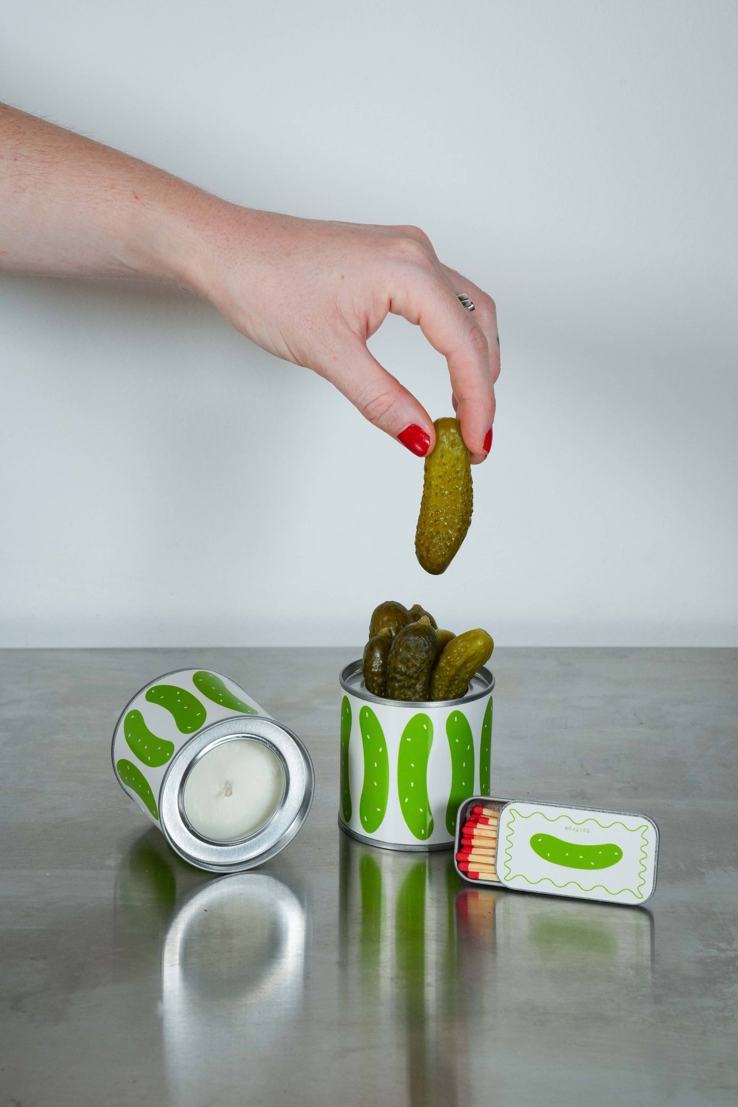 to:from Scented Candle - PICKLES (cucumber + dill)