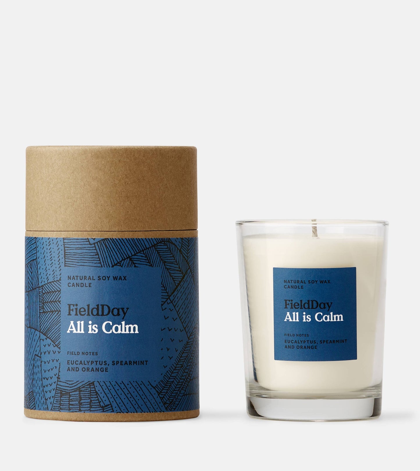 FieldDay Ireland - Christmas All is Calm Soy Wax Large Candle