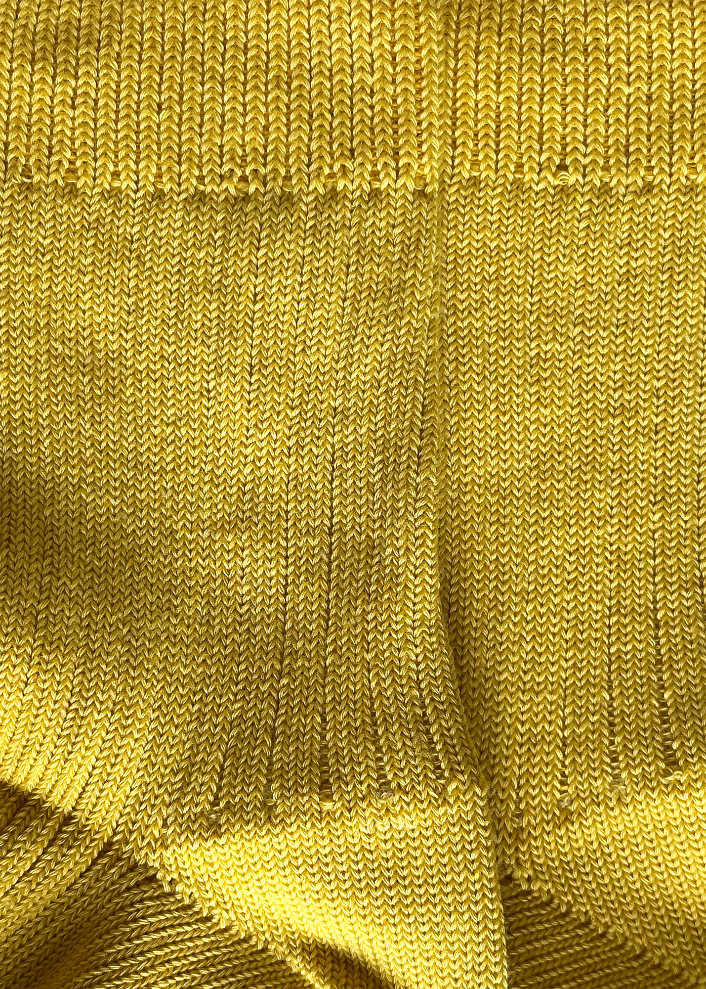 Sock Sisters - Yellow Wide Rib Socks