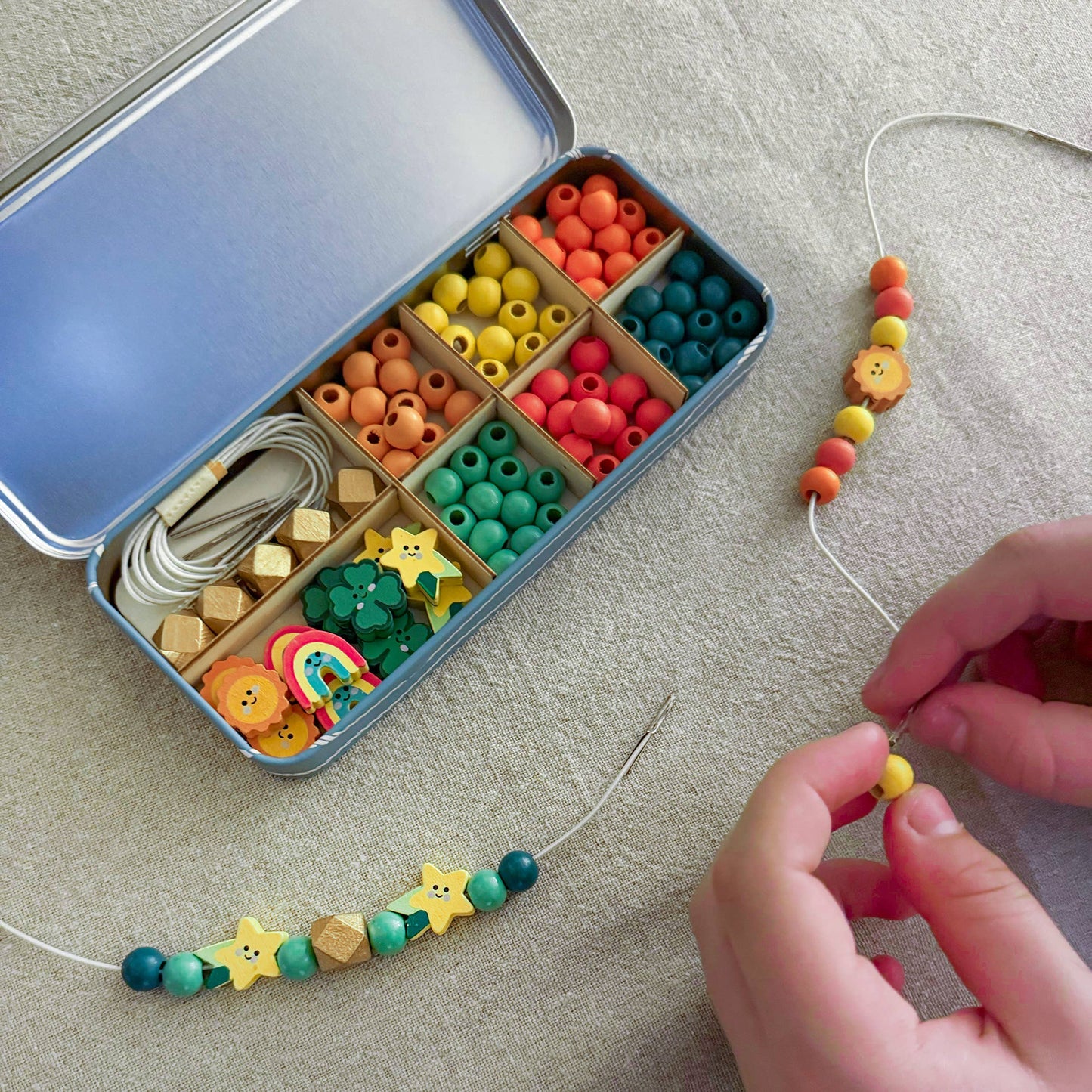 Cotton Twist Good Vibes Bracelet Beading Kit
