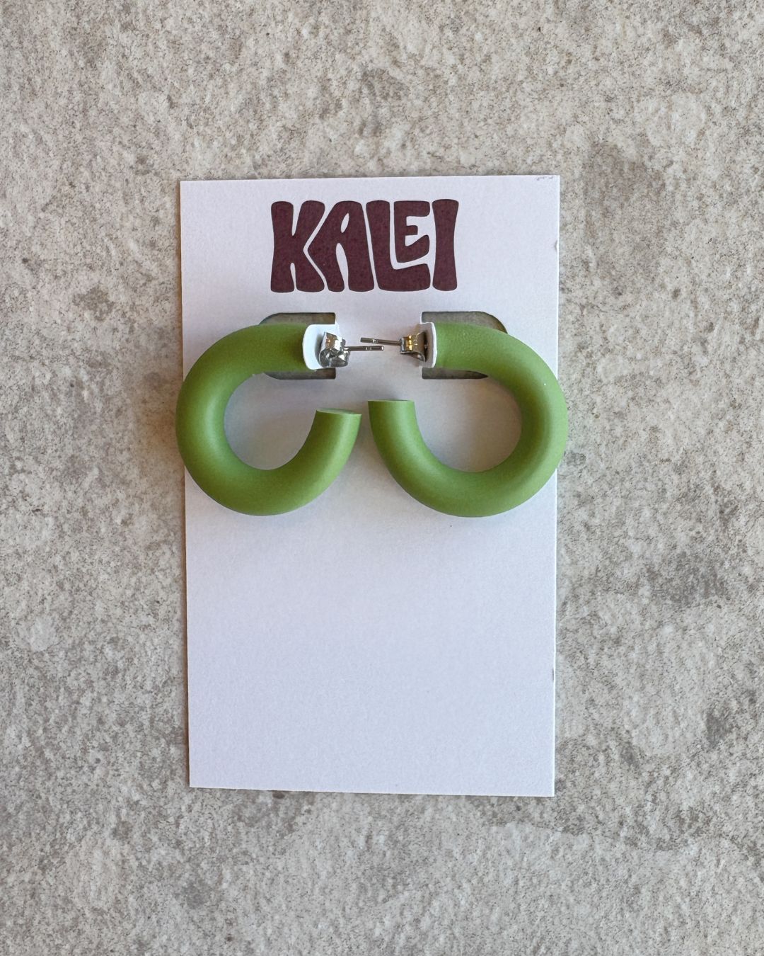 Kalei Mini Hoop Earrings - Various colours